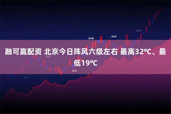 融可赢配资 北京今日阵风六级左右 最高32℃、最低19℃