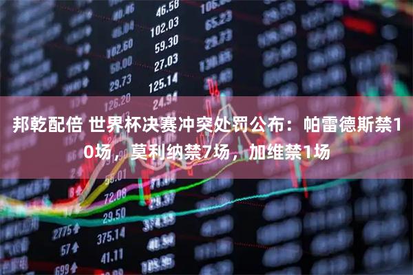 邦乾配倍 世界杯决赛冲突处罚公布：帕雷德斯禁10场，莫利纳禁7场，加维禁1场